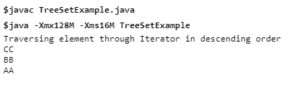 TreeSet in java - W3schools