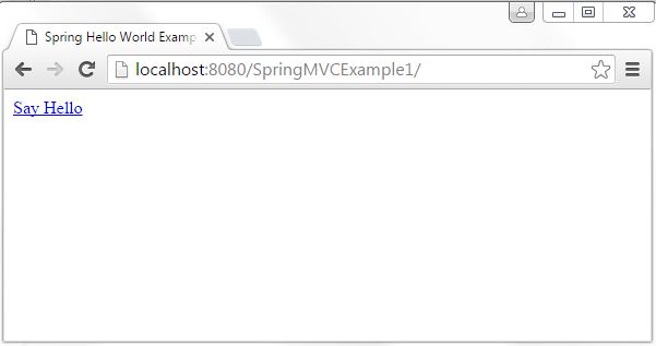 Spring mvc hello deals world example in eclipse