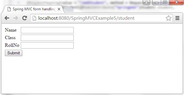 Spring Boot Form Handling Tutorial with Spring Form Tags and JSP