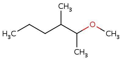 https://proxy.duckduckgo.com/iu/?u=http
<p>In this compound, as the numbering of carbons is done according to the preference of the carbon atoms, the carbon with ether gets number as 2. The lower alkyl group attached to the ether group is methyl. Therefore, the alkoxy name of the ether will be methoxy. Hence, the IUPAC nomenclature of the compound will be 2-methoxy 3- methyl hexane.</p>
<p> </p>
<p> </p>
<div class='sfsi_Sicons sfsi_Sicons_position_left' style='float: none; vertical-align: middle; text-align:left'><div style='margin:0px 8px 0px 0px; line-height: 24px'><span>Please follow and like us:</span></div><div class='sfsi_socialwpr'><div class='sf_subscrbe sf_icon' style='text-align:left;vertical-align: middle;float:left;width:auto'><a href=