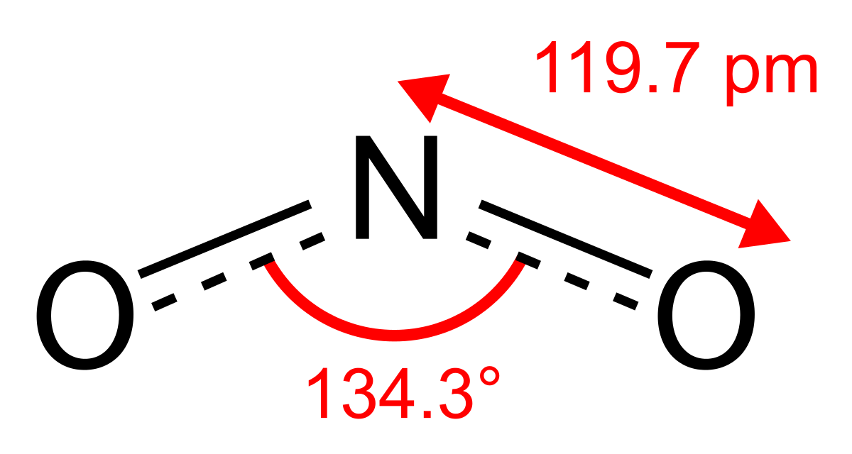 Image result for nitrogen dioxide