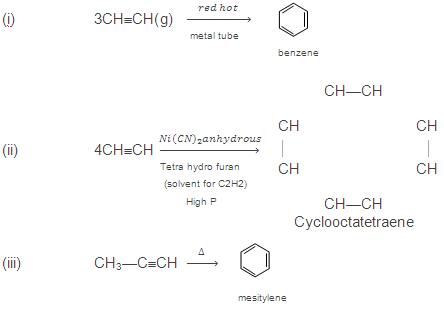 Image result for polymerization of alkynes