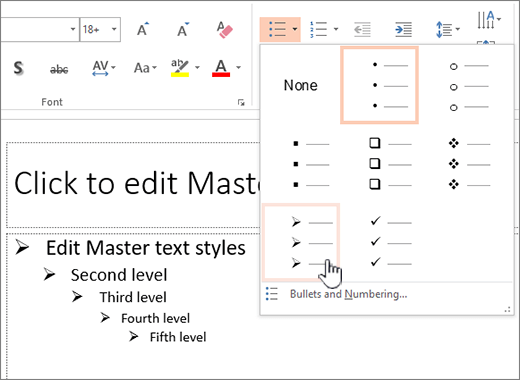 How To Create A Bulleted List In Microsoft Word Printable Timeline 