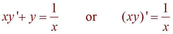 Solutions of the linear differential equation of the type − dy/dx + py ...