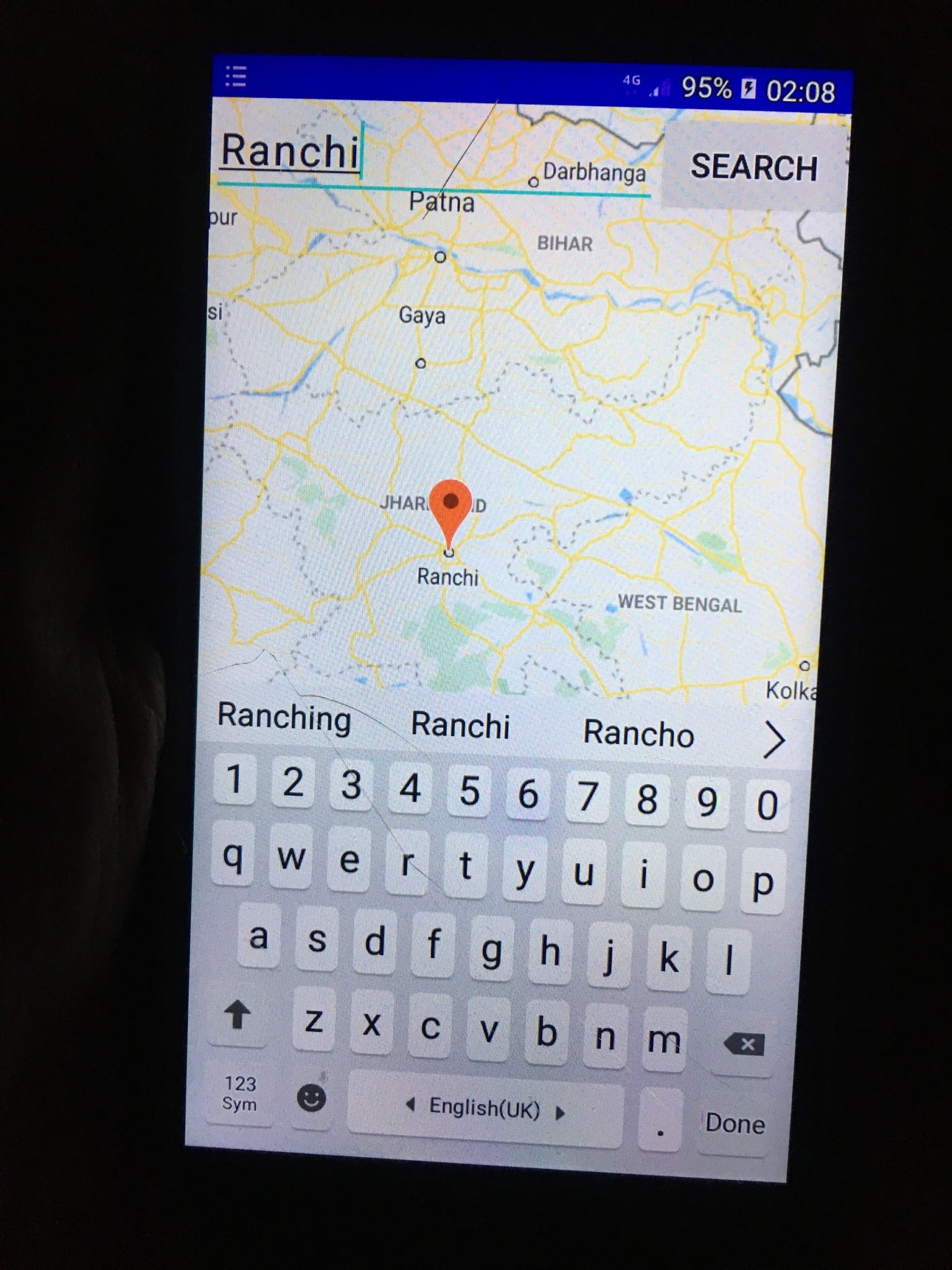 Android Google Map Search Location using Geocoder - W3schools